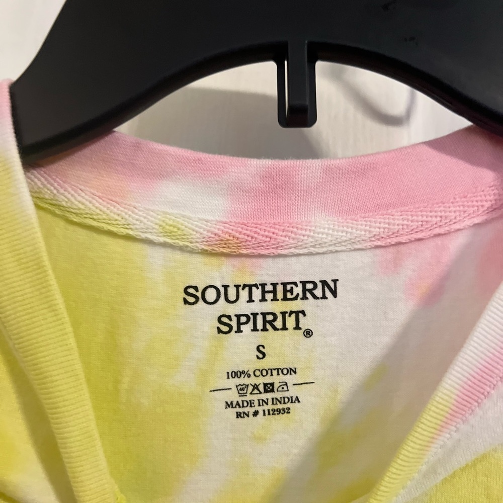 southern spirit sloth tie dye women’s pocket t-shirt small my spirit animal - Picture 2 of 4